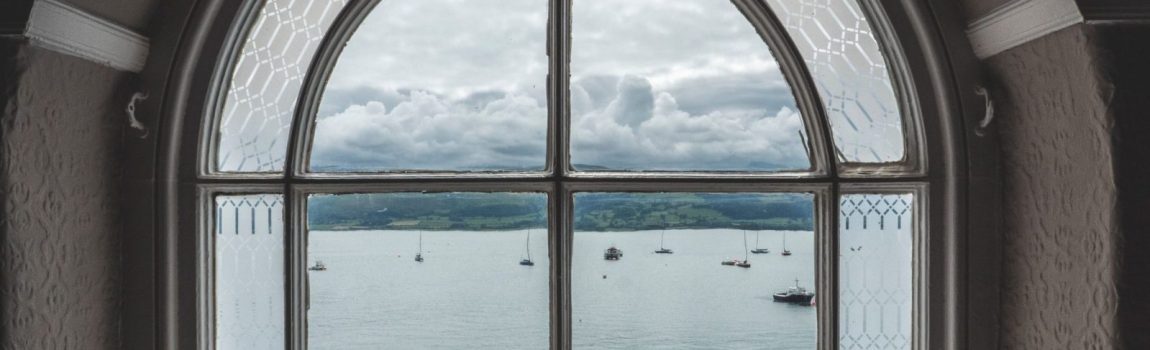 View to Menai Straits from Chimney Corner